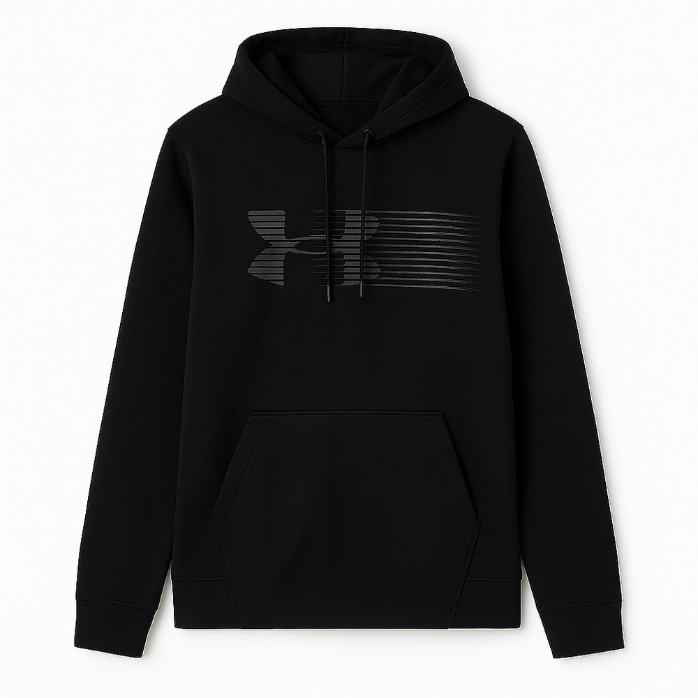 Under Armour Black ColdGear Hoodie Men’s L - Premium Athleisure